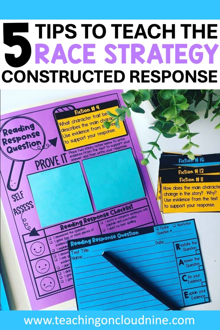 5 Tips for Teaching The RACE Strategy